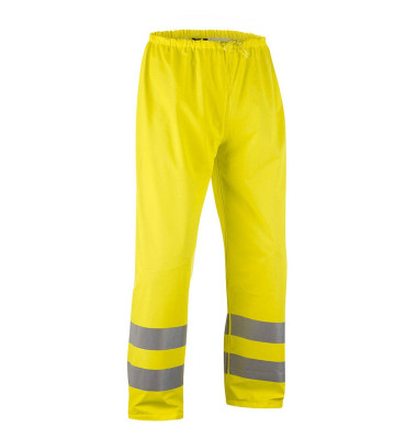 Arbeitshose HIGH-VIS 1384, Warnschutz, Unisex, gelb, Größe S Arbeitshose HIGH-VIS 1384, Warnschutz, Unisex, gelb, Größe S
