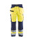 Arbeitshose HIGH-VIS 1533, Warnschutz, Unisex, gelb/marineblau, Größe 28