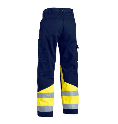 Arbeitshose 1564, Warnschutz, Unisex, marineblau/hi-vis gelb, Größe 54 Arbeitshose 1564, Warnschutz, Unisex, marineblau/hi-vis gelb, Größe 54