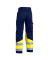 Arbeitshose 1564, Warnschutz, Unisex, marineblau/hi-vis gelb, Größe 54