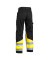 Arbeitshose 1564, Warnschutz, Unisex, schwarz/High Vis gelb, Größe 48