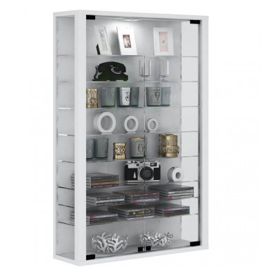 Vitrosa Mini Vitrine weiß 8 Fachböden Vitrosa Mini Vitrine weiß 8 Fachböden