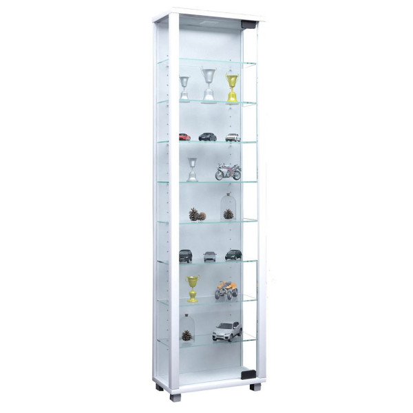 4051814345197 - Glasvitrine stehend Vitrine Glas mit ESG-Sicherheitsglas Maße ca H 115 x B 33 x T 18 cm Standvitrine Glas Modern und platzsparend Glas Vitrinenschrank – Edana Maxi 4051814345197 - Glasvitrine stehend Vitrine Glas mit ESG-Sicherheitsglas Maße ca H 115 x B 33 x T 18 cm Standvitrine Glas Modern und platzsparend Glas Vitrinenschrank – Edana Maxi