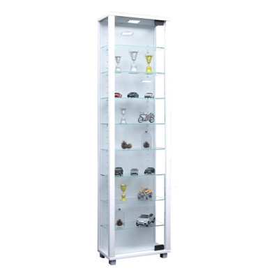 Edana Maxi Vitrine weiß 8 Fachböden Edana Maxi Vitrine weiß 8 Fachböden
