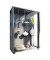 Sintalo Vitrine silber 2 Fachböden