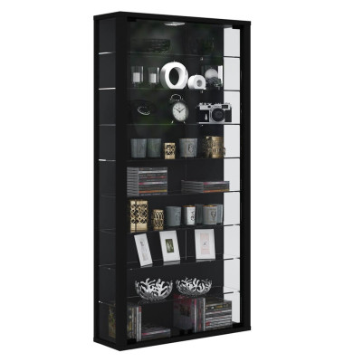 Vitrosa Maxi Vitrine schwarz 8 Fachböden Vitrosa Maxi Vitrine schwarz 8 Fachböden