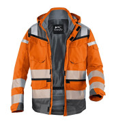 Jacke REFLECTIQ, warnorange/anthrazit, Größe XL