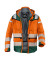 Jacke REFLECTIQ, orange/moosgrün, Größe S