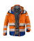 Jacke REFLECTIQ, orange/kornblau, Größe S
