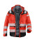Jacke REFLECTIQ, rot/schwarz, Größe 4XL