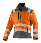 Jacke REFLECTIQ, Softshell, warnorange/anthrazit, Größe L