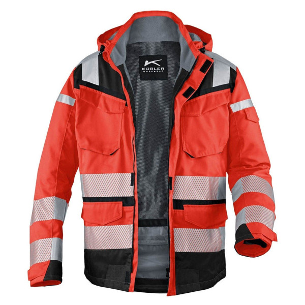4053813373904 - REFLECTIQ Wetterjacke SYMPATEX® PSA 2 M warnrot schwarz - 1307 8332-5499-M 4053813373904 - REFLECTIQ Wetterjacke SYMPATEX® PSA 2 M warnrot schwarz - 1307 8332-5499-M