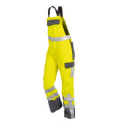 Arbeitshose PSA SAFETY X7, Warnschutz, Unisex, flammhemmend, warngelb/anthrazit, Größe 54