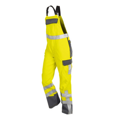 Arbeitshose PSA SAFETY X7, Warnschutz, Unisex, flammhemmend, warngelb/anthrazit, Größe 54 Arbeitshose PSA SAFETY X7, Warnschutz, Unisex, flammhemmend, warngelb/anthrazit, Größe 54