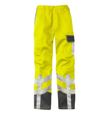 Arbeitshose PSA SAFETY X7, Warnschutz, Unisex, warngelb/anthrazit, Größe 27 Arbeitshose PSA SAFETY X7, Warnschutz, Unisex, warngelb/anthrazit, Größe 27