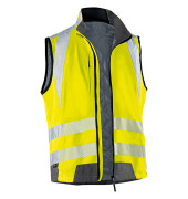 unisex Warnweste REFLECTIQ gelb Größe 4XL