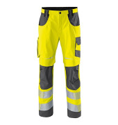 Arbeitshose REFLECTIQ, Warnschutz, Unisex, warngelb/anthrazit, Größe 106