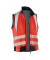 unisex Warnweste REFLECTIQ rot Größe XL