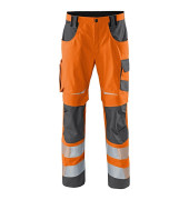 Arbeitshose REFLECTIQ, Warnschutz, Unisex, warnorange/anthrazit, Größe 114