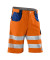 Arbeitshose REFLECTIQ, Warnschutz, Unisex, warnorange/kornblau, Größe 64