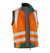 unisex Warnweste REFLECTIQ orange Größe 4XL