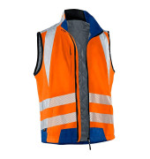 unisex Warnweste REFLECTIQ orange Größe 4XL