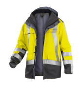 Jacke PSA SAFETY X8, warngelb/anthrazit, Größe 4XL