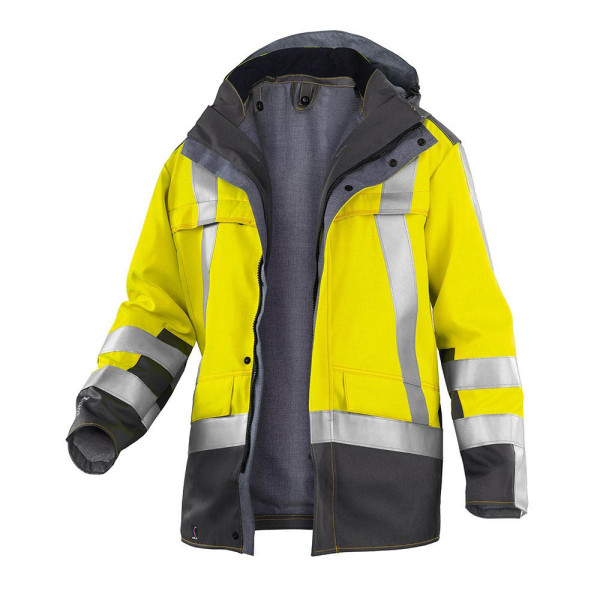 4043849643423 - Jacke PSA SAFETY X8 warngelb anthrazit Größe L 4043849643423 Kübler