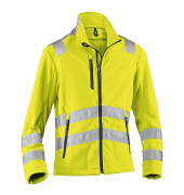 Jacke REFLECTIQ, Fleece, warngelb, Größe 4XL