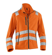Jacke REFLECTIQ, Fleece, warnorange, Größe 4XL