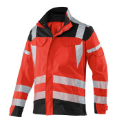 Jacke REFLECTIQ, rot/schwarz, Größe 62