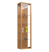 Stano Mini Hängevitrine buche 4 Fachböden