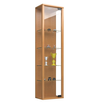 Stano Mini Hängevitrine buche 4 Fachböden