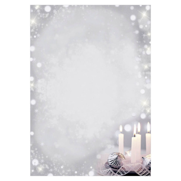 7 Stück Sigel Weihnachtsbriefpapier Christmas Silence DP178, A4, 90g 4004360815423 Sigel