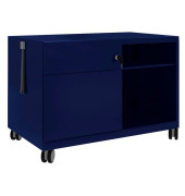 Note™ Caddy Rollcontainer oxfordblau 2 Auszüge