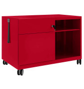 Note™ Caddy Rollcontainer kardinalrot 2 Auszüge