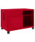 Note™ Caddy Rollcontainer kardinalrot 2 Auszüge