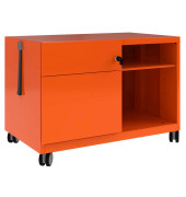 Note™ Caddy Rollcontainer orange 2 Auszüge