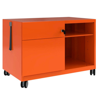 Note™ Caddy Rollcontainer orange 2 Auszüge