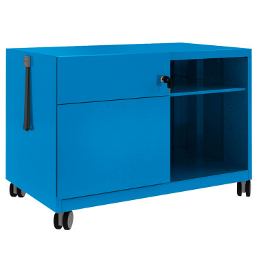 Note™ Caddy Rollcontainer blau 2 Auszüge