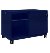 Note™ Caddy Rollcontainer oxfordblau 2 Auszüge