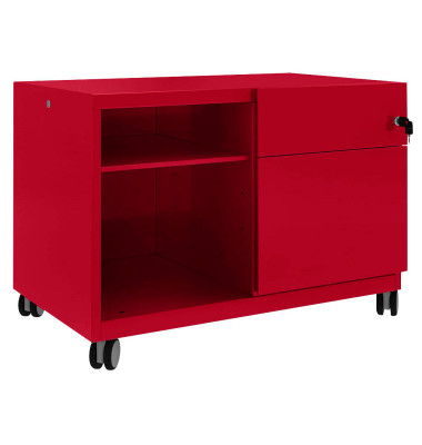 Note™ Caddy Rollcontainer kardinalrot 2 Auszüge