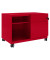 Note™ Caddy Rollcontainer kardinalrot 2 Auszüge