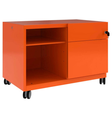Note™ Caddy Rollcontainer orange 2 Auszüge