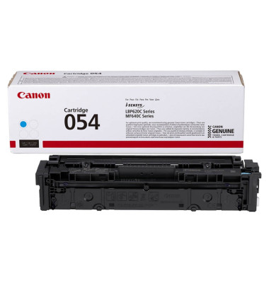 Toner 054 C 3023C002 (054 C), cyan, ca. 1200 Seiten