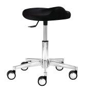 myXPERT - Comfortsitz Arbeitshocker schwarz