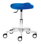 myXPERT - Comfortsitz Arbeitshocker blau