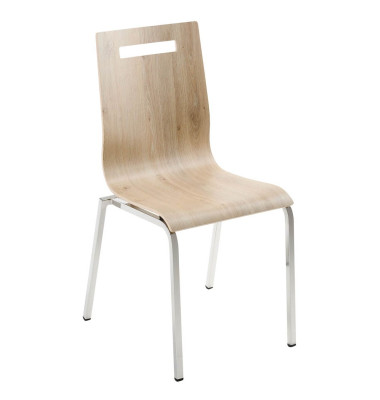 myLIFE Stapelstuhl eiche myLIFE Stapelstuhl eiche