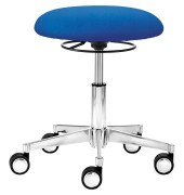 myXPERT - Tellersitz Arbeitshocker blau