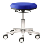 myXPERT - Maxi Tellersitz Arbeitshocker blau